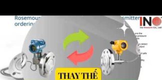 Thay thế cảm biến chênh áp (Different Pressure Transmitter). Tiết lộ chọn thay thế 3051C (Rosemount)