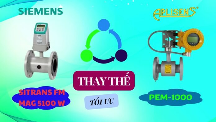 SITRANS FM MAG 5100W-Siemens-Thay Thế Tối Ưu Cho Cảm Biến Đo Lưu Lượng- Electromagnetic Flow Meter