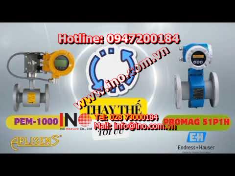 Chia sẻ cách thay thế Cảm biến lưu lượng (Electromagnetic Flow Meter)- Promag 51P1H (Endress Hauser)