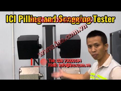 Tư vấn mua máy ICI Pilling & Snagging Tester để test khả năng chống xù lông và mắc sợi của vải dệt