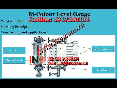 What is Bi-Colour Level Gauge / Working Principle / Construction / Applications. Instrumentation. | Thiết bị hiệu chuẩn Calibrator