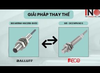 Chia Sẻ Cách Thay Thế Cảm Biến Tiệm Cận Balluff BES002R Bằng AECO SI8-DC2 NPN NO S