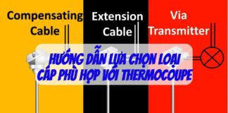 HƯỚNG DẪN LỰA CHỌN LOẠI CÁP BÙ NHIỆT VÀ CÁP MỞ RỘNG CHO THERMOCOUPLE (CẶP NHIỆT ĐIỆN)