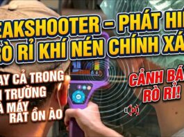 LeakShooter – Phát hiện rò rỉ khí nén chính xác ngay cả trong môi trường nhà máy rất ồn ào