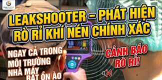 LeakShooter – Phát hiện rò rỉ khí nén chính xác ngay cả trong môi trường nhà máy rất ồn ào
