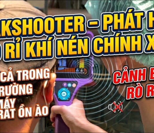 LeakShooter – Phát hiện rò rỉ khí nén chính xác ngay cả trong môi trường nhà máy rất ồn ào