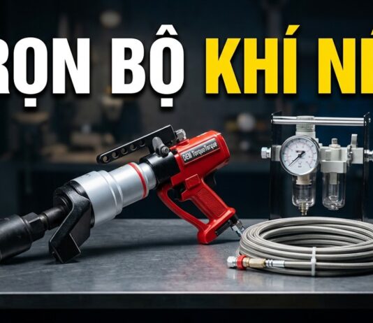 Bộ dụng cụ siết lực khí nén Norbar Pneutorque PTS-92 & PTM-92 — Gồm những gì?