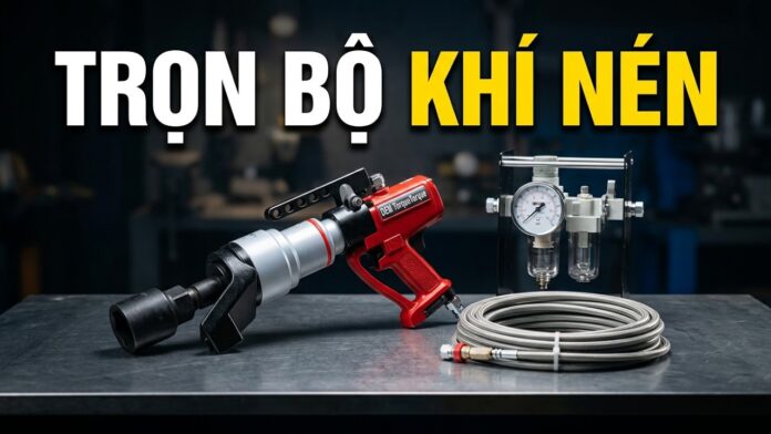 Bộ dụng cụ siết lực khí nén Norbar Pneutorque PTS-92 & PTM-92 — Gồm những gì?