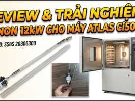 Bóng đèn Xenon 12kW thay thế cho Atlas Weather-Ometer Ci5000 — Solar S&S (SS&S-20305300)