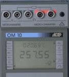 AOIP-Onsite micro-ohmmeter up to 50 KΩ and 10 A (Model:OM 10)