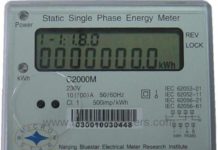 STATIC METER INSTRUMENT