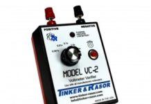 Tinker & Rasor – Verifies Accuracy of Voltmeters (Model: VC-2)